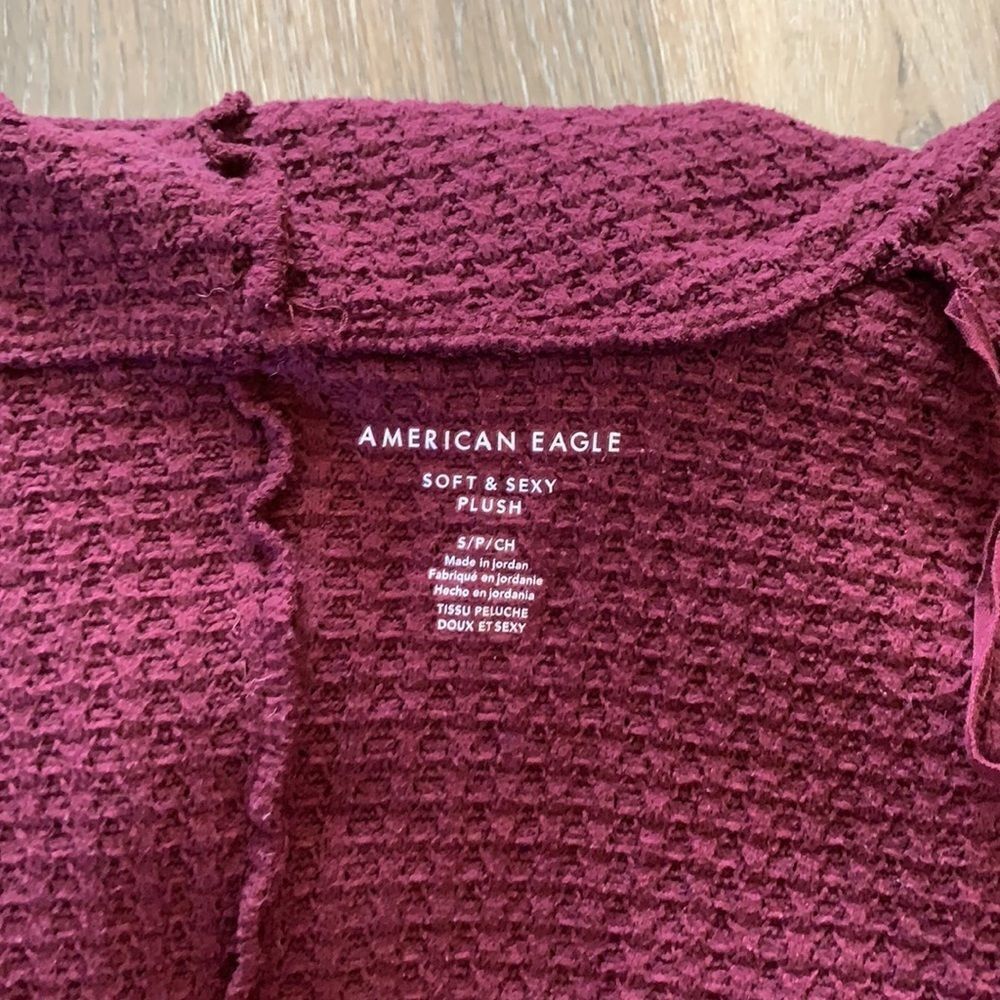 AEO Soft & Sexy Plush Cardigan like new - Picture 9 of 9